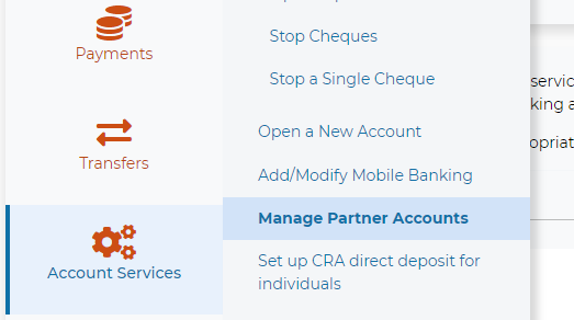 Partner Accounts